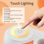 ROJECO 5M Automatic Dog Leash Retractable LED - Image 4