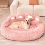 Dog Bed Winter Cat Pet Sofa Cute Bear Paw Shape